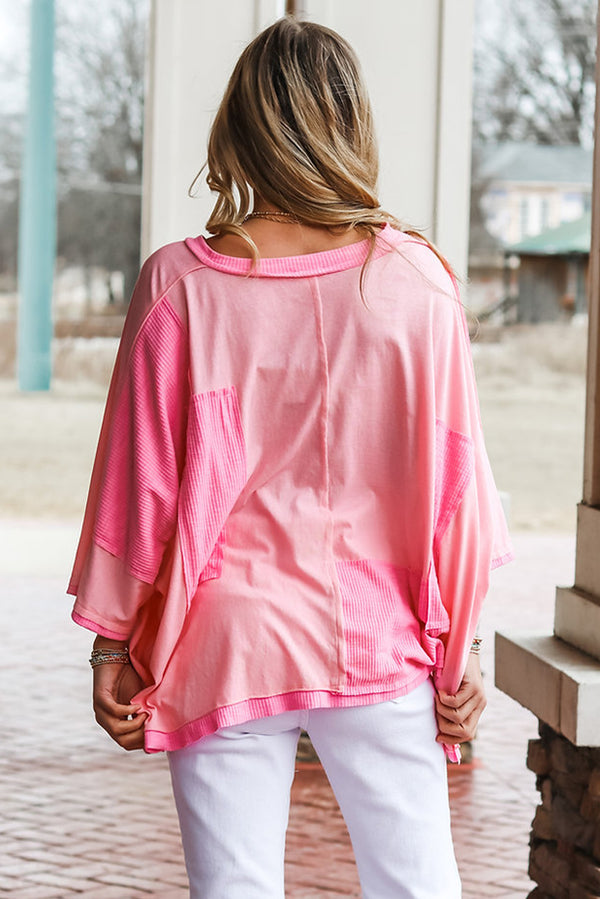 Pink Loose Top