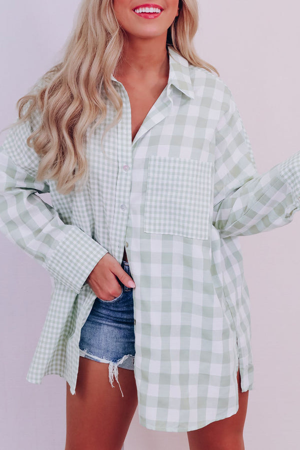 Green Checkered Shirt